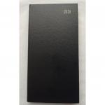 The ValueX Slim Diaries ValueX Slim Pocket Diary features a sleek black cover with a 2 weeks to view layout for 2026. The compact design makes it easy to carry and the black color adds a professional touch. Ideal for keeping track of appointments and important dates.