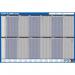 The image features a white unmounted year planner for year 2026, with colorful tabs and sections for staff holiday planning. The words ValueX Staff Holiday Planners are visible in bold letters at the top.