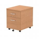 Impulse 2 Drawer Mobile Pedestal Oak I000772 63312DY