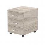 Impulse 3 Drawer Mobile Pedestal Grey Oak I003224 63319DY