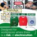 Evolution Electric Shock Rescue Point With Glove Dispenser - FAP5PES 63321FA