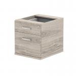 Impulse 2 Drawer Fixed Pedestal Grey Oak I003219 63333DY