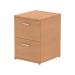 Impulse 2 Drawer Filing Cabinet Oak I000780 63396DY