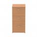 Impulse 3 Drawer Filing Cabinet Oak I000781 63410DY