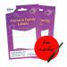 Avery Clothing Labels and Pen 45x13mm White (Pack 72 and Free Pen) - ETVET36X2PEN.UK 63937AV
