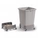 Durable Linkable Trolley for DURABIN 90L Recycled Polypropylene Grey - 334137 63937DR