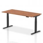 Dynamic Air 1800 x 800mm Height Adjustable Desk Walnut Top Black Leg HA01192 64138DY