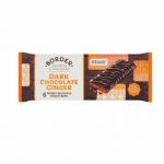 Border Biscuits Dark Chocolate Ginger Bars Indiviually Wrapped (Pack 6) - 0401394 64469CP