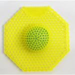 Hexagon 60 Day Urinal Screen Mat Lemon - 1009118 64560CP