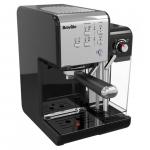 Breville One-Touch CoffeeHouse Coffee Machine Makes Espresso Cappuccino & Latte 19 Bar Italian Pump Automatic Milk Frother ESE Pod Compatible Black (P 64602NR