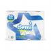 Purely Smile Kitchen Towel 2 Ply Demi Strong 11.5m x 224mm White (Pack 3) - PS1501 64637TC