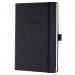 The Sigel A5 Conceptum Diary for 2026 features a week-to-view format with additional space for notes. The sleek black cover adds a touch of sophistication to this must-have organizational tool.