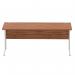 Impulse 1800 x 800mm Straight Desk Walnut Top Silver Cantilever Leg I000330 64782DY