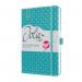 Sigel Jolie Diary 2026 A5 Week To View Aqua Green - J6103 64805SG