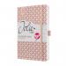 Sigel Jolie Diary 2026 A5 Week To View Pearl Rose - J6131 64826SG