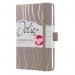 Sigel Jolie Diary 2026 A6 Week To View Mocca Meringue - J6350 64861SG