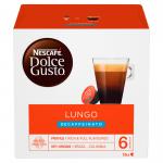 Nescafe Dolce Gusto Cafe Lungo Decaffeinated Coffee 16 Capsules (Pack 3) - 12219256 64877NE