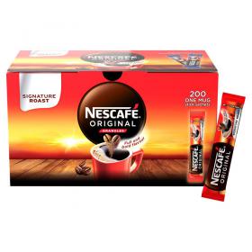 Nescafe Original Instant Coffee Sticks 1.8g (Pack 200) - 12348358 64933NE