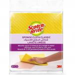 Scotch-Brite Sponge Cloth Classic Yellow (Pack 5) - 7100248928 65134MM