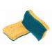 Scotch-Brite Delicate Non-Scratch Cellulose Scrub Sponge Yellow And Green (Pack 2) - 7100241651 65169MM