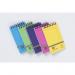 Clairefontaine Europa Minor Pad Wirebound Pressboard Cover Ruled 120 Pages Assorted Colours (Pack 20) 3151Z 65377EX