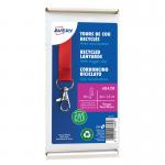 Avery Recycled Lanyard Red with Trigger Clip (Pack 10) - 4842R 65379AV
