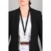 Avery Recycled Lanyard Black with Trigger Clip (Pack 10) - 4842N 65386AV