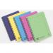 Clairefontaine Europa Notemaker A5 Wirebound Pressboard Cover Notebook Ruled 120 Pages Assorted Colours (Pack 10) 3155Z 65426EX