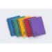 Clairefontaine Europa Notemaker A6 Wirebound Pressboard Cover Notebook Ruled 120 Pages Assorted Colours (Pack 10) - 482/1138Z 65440EX