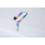 Avery Recycled Rainbow Pre-Printed Lanyard with 2cm Wide Carabiner (Pack 1) - R4828RA-1 65442AV