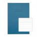 Rhino A4 Exercise Book 80 Page Ruled F8 Light Blue (Pack 50) - VEX668-105-4 65477VC