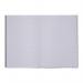 Rhino A4 Exercise Book 80 Page Ruled F8M Grey (Pack 50) - VEX668-246-6 65540VC