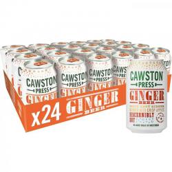 Cawston Press Sparkling Ginger Beer 330ml Can (Pack 24) - CANS104 65666CW