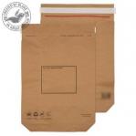 Blake Purely Packaging Mailing Bag 420x340mm Peel and Seal 110gsm Kraft Natural Brown (Pack 100) 65717BL