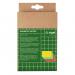 Sigel Magnetic Notes Assorted Colours 100x150mm Pack of 25 - MU103 65764SG