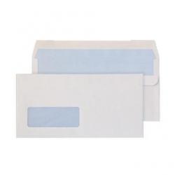 Blake Everyday Envelopes DL White Wallet Window Self Seal 90gsm 110x220mm (Pack 50) - 1388450 PR 65773BL