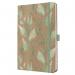 Jolie Diary 2026 A5 Week To View Hardcover Sparkle Leaves - J6803 65778SG