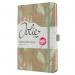 Jolie Diary 2026 A5 Week To View Hardcover Sparkle Leaves - J6803 65778SG