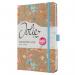 Jolie Diary 2026 A5 Week To View Hardcover Blue Floral - J6807 65792SG