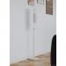 Alba Automatic Hand Sanitiser Dispenser 1 Litre Height 164cm Steel Frame White - MHGEL 65834AL