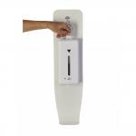 Alba Wall Automatic Hand Sanitiser Dispenser 1 Litre Steel White - MHGELWALL 65841AL