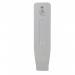 Alba Wall Automatic Hand Sanitiser Dispenser 1 Litre Steel White - MHGELWALL 65841AL