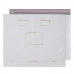 Blake Packaging Envelopes Polypost Polythene Pocket White Peel and Seal 50mu 590x430mm (Pack 100) - PE96W100 65857BL