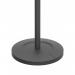 Alba Coat Stand 6 Pegs Plus 3 Mini Pegs Wood And Steel H175cm Black - PMMUSIC N 65869AL