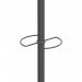 Alba Coat Stand 6 Pegs Plus 3 Mini Pegs Wood And Steel H175cm Black - PMMUSIC N 65869AL