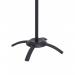 Alba Coat Stand 5 Pegs Plus 5 Mini Pegs Steel H175cm Black - PMCLEO N 65876AL