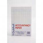Guildhall Account Paper 298x203mm 16 Cash Column 24 Sheets (Pack 10) 39/16Z 65916EX
