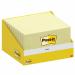 Post-It Notes Retail Display 76x127mm 100 Sheets Canary Yellow (Pack 10) - 7100317839 65932MM