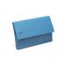 Guildhall Blue Angel Document Wallet Manilla Foolscap Half Flap 285gsm Assorted Colours (Pack 50) - GDW1-ASTZ 65944EX