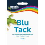 Bostik Blu Tack Mastic Adhesive Non-toxic White (Pack 12) - 30803836 65997BK